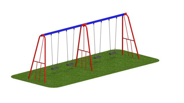 2.4m Steel Swing 9